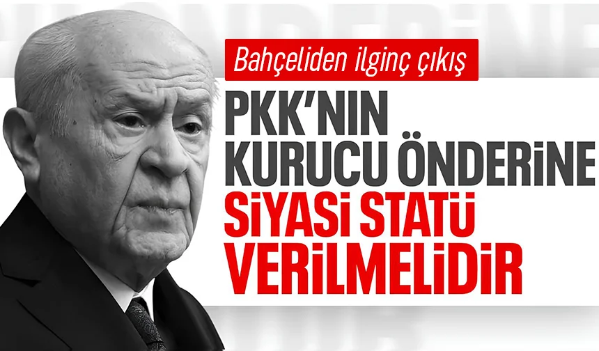 Devlet Bahçeli: İmralı'nın statü meselesi değerlendirilmeli