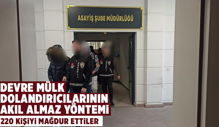 Devre mülk sahiplerini dolandıran şüphelilere operasyon