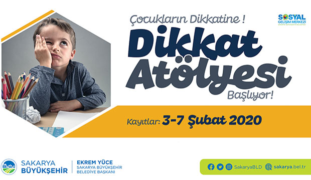 Dikkat Atölyesinde kayıtlar başladı