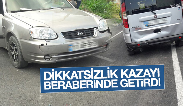 Dikkatsizlik Kazayı Beraberinde Getirdi
