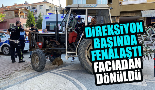 Direksiyon başında fenalaştı