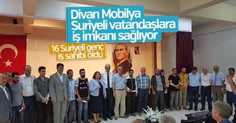 Divan Mobilya Suriyelilere İş İmkanı Sağlıyor