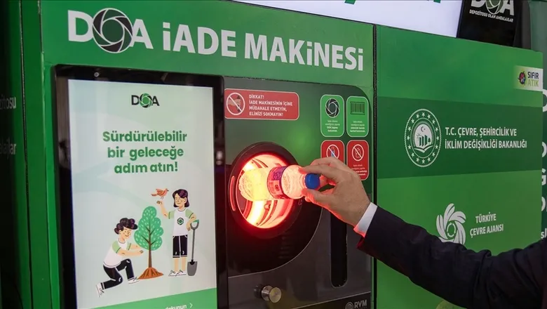 DOA cihazları ile 10 ayda 5 milyon ambalaj toplandı