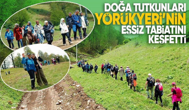 Doğa tutkunları Yörükyeri ni keşfetti