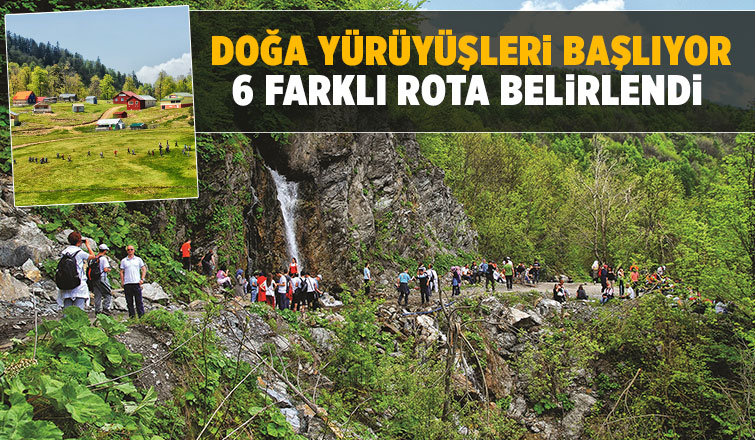 Doğa yürüyüşleri takvimi açıklandı