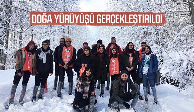 DOĞA YÜRÜYÜŞÜ GERÇEKLEŞTiRiLDi