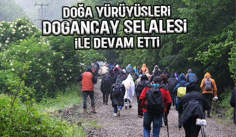 Doğançay Şelalesi’ni keşfettiler