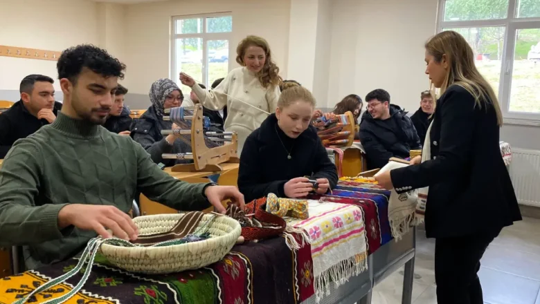 Dokuma atölyesi başladı