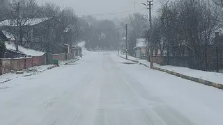 Dokurcun'da kar yağışı etkili oluyor