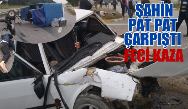 Dokurcun Kavşağında Kaza 