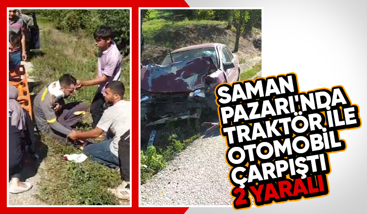 Dokurcun yolunda kaza: 2 yaralı