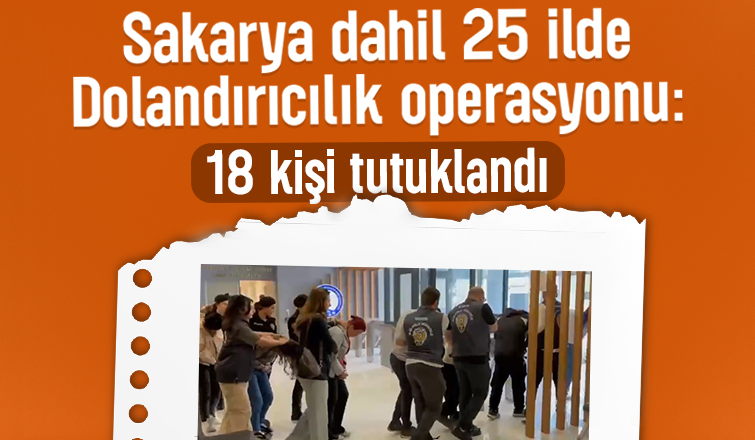 Dolandırıcılık operasyonu