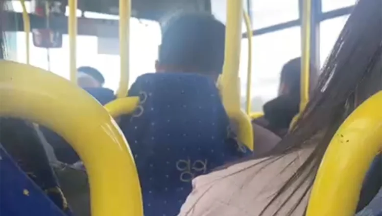 Dolmuşta panik; Yersin mermiyi diyerek tehdit etti