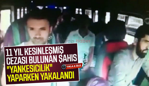 Dolmuşta yankesicilik yaparken yakalandı