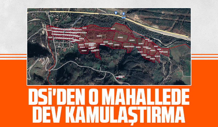 DSİ Akyazı'da 102 taşınmazı kamulaştırıyor