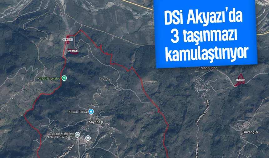 DSİ'den Akyazı'da kamulaştırma