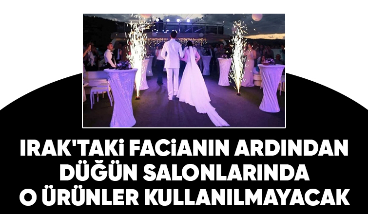 Düğün salonlarıyla ilgili yeni gelişme