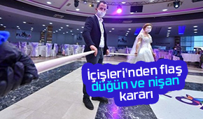 Düğün ve nişanlar için önemli gelişme