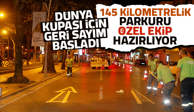 Dünya kupası için geri sayım başladı