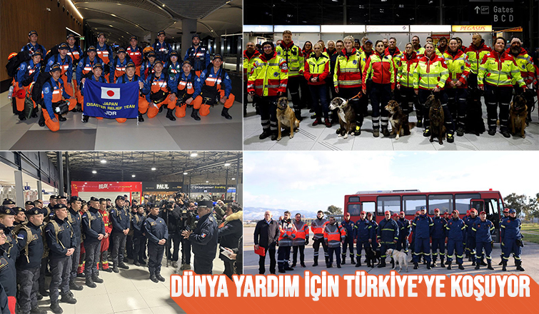 Dünya yardım için seferber oldu