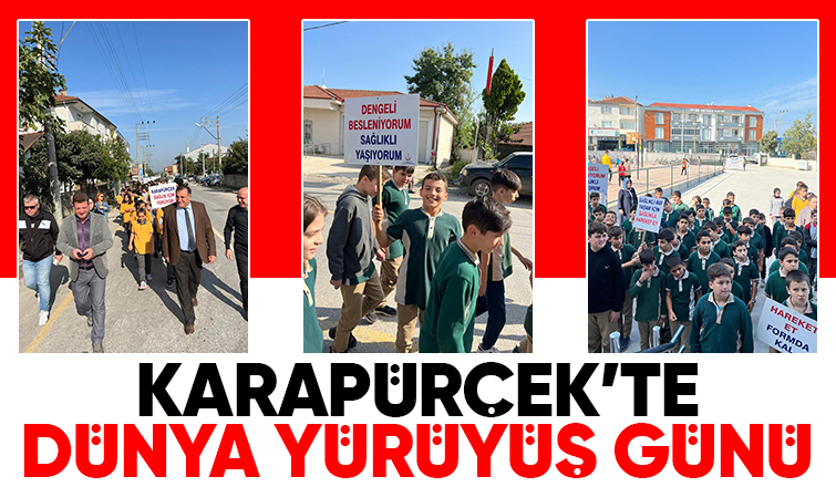 Dünya Yürüyüş Günü etkinliği gerçekleştirildi