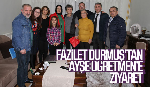Durmuştan Ayşe Öğretmene Ziyaret