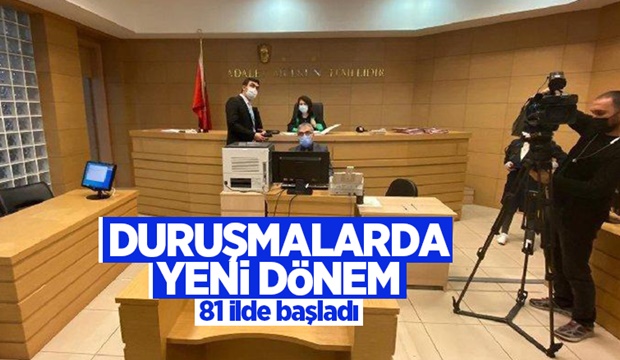 e-Duruşma uygulaması 81 ilde başladı 