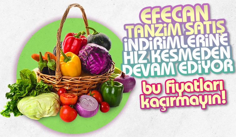 Efecan Tanzim Satış'tan Uygun Fiyatlı ürünler