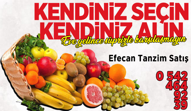 Efecan Tanzim Satışta Her Gün En Ucuz Fiyat