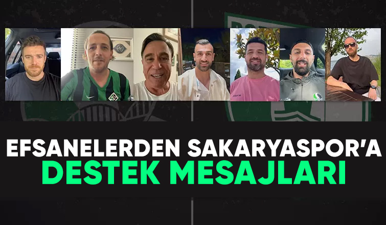 Efsane Sakaryasporlu oyunculardan final mesajları