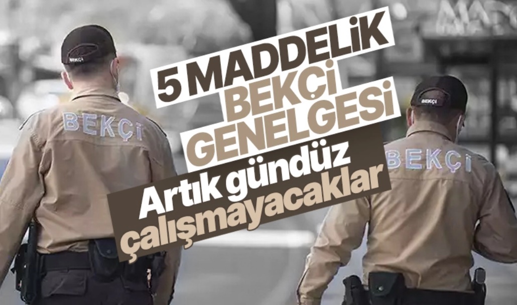 EGM'den bekçilerle ilgili yeni karar