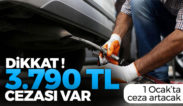 Egzoz Emisyon Yaptırmayanlar Dikkat 