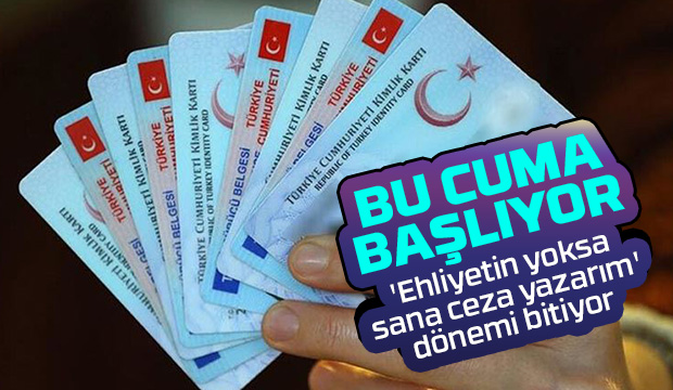 Ehliyet taşıma dönemi bitiyor