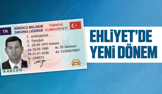 Ehliyette yeni dönem