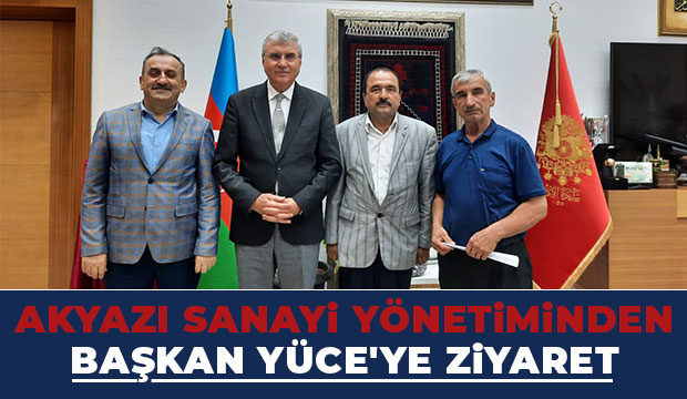  Ekrem Yüce'yi ziyaret ettiler