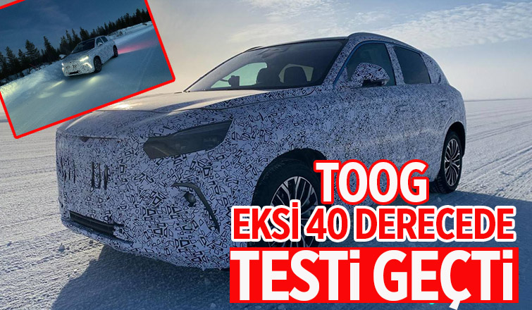 Eksi 40 derecede TOGG'dan yeni görüntü