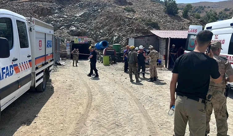 Elazığ’da Maden Ocağında Göçük: 1 İşçi Mahsur Kaldı