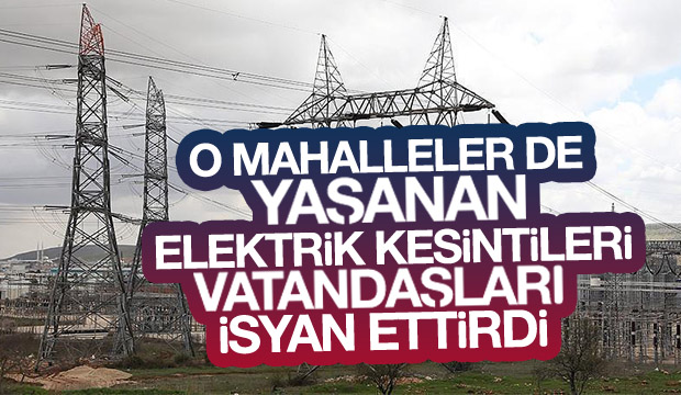 Elektrik Kesintileri Vatandaşları Mağdur Ediyor