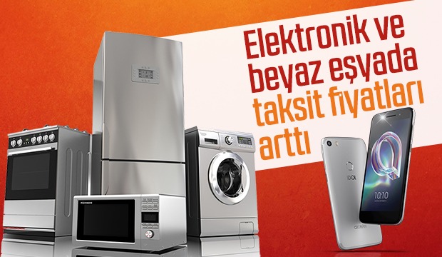 Elektronik ve beyaz eşyada taksit sayıları arttı