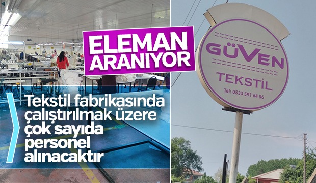Eleman Aranıyor