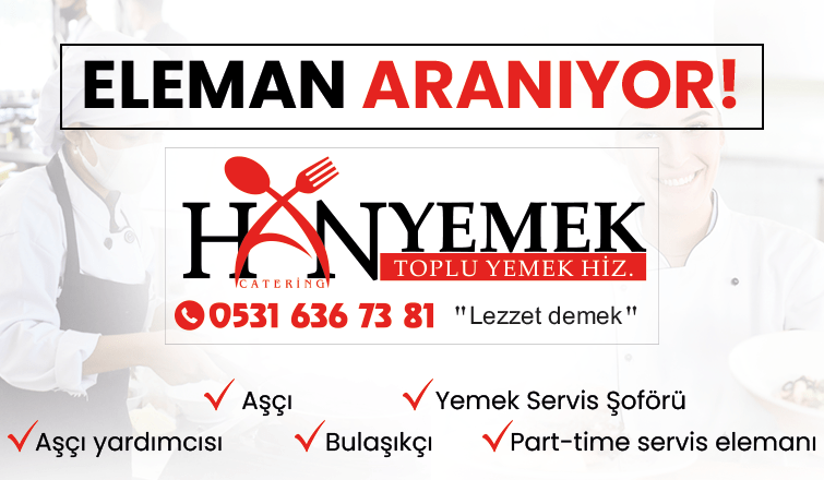 Eleman Aranıyor!