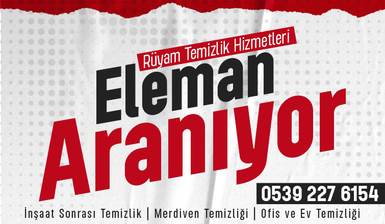 Eleman Aranıyor