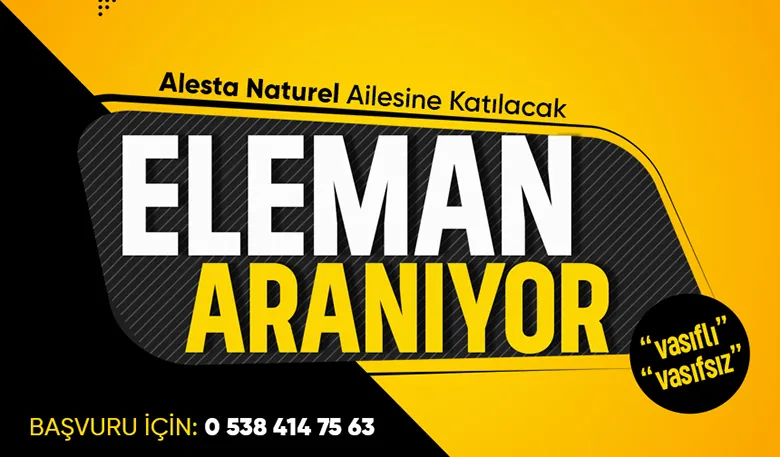 Eleman Aranıyor