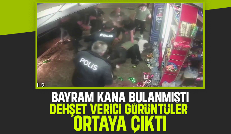 Ellerine ne geçtiyse fırlattılar, dakikalarca darbettiler