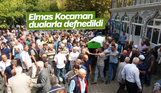 Elmas Kocaman Defnedildi