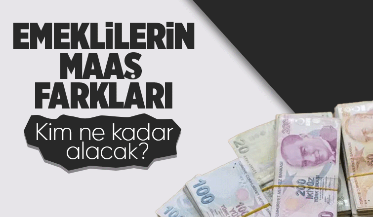 Emekli maaş farkı hesaplaması! Kim ne kadar ek zam farkı alacak