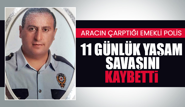 Emekli polisten acı haber