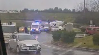 Emirdağ'da kaza; 4 yaralı