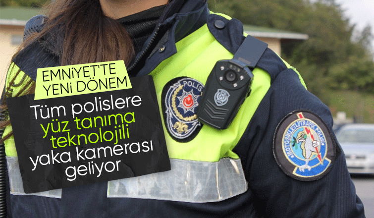 Emniyet'te yeni dönem! Polislere yaka kamerası takılacak