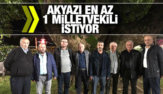 En Az Akyazılı Bir Vekil İstiyoruz !